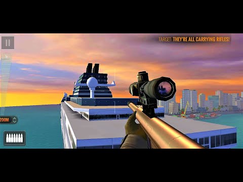 Sniper 3D Assassin:Shoot to Kill Region 9 ''Adami Island'' Spec OPS Missions 1--5 Completed