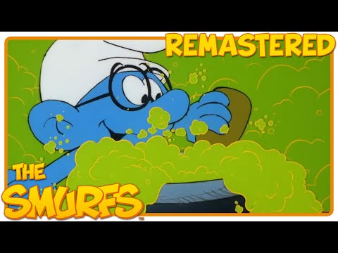 Brainy Smurf's Smurfy Cure with Gargamel 🧪• The Smurfs • HD Remastered • Episode 32 • Cartoon movies
