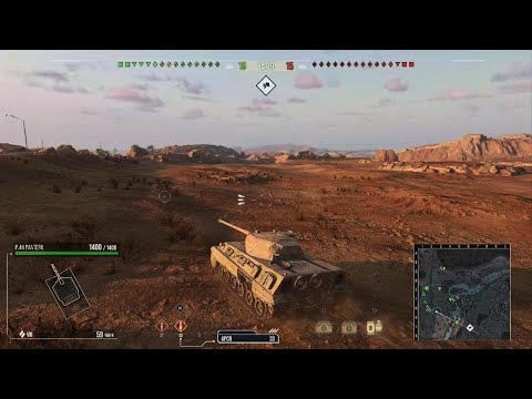 [PS5] World of Tanks Console -P.44 Pantera - 4k DMG - 3 Kills - Bottom Tier