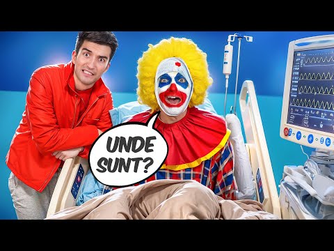 CLOWNUL si-a pierdut MEMORIA... Nu mai stie NIMIC!