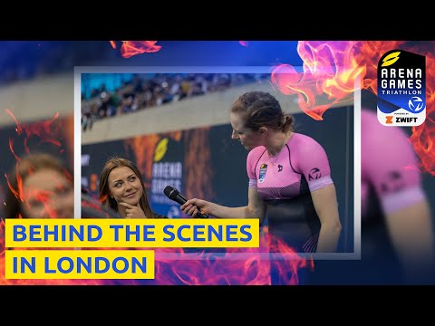 Behind The Scenes At The Arena Games Triathlon London