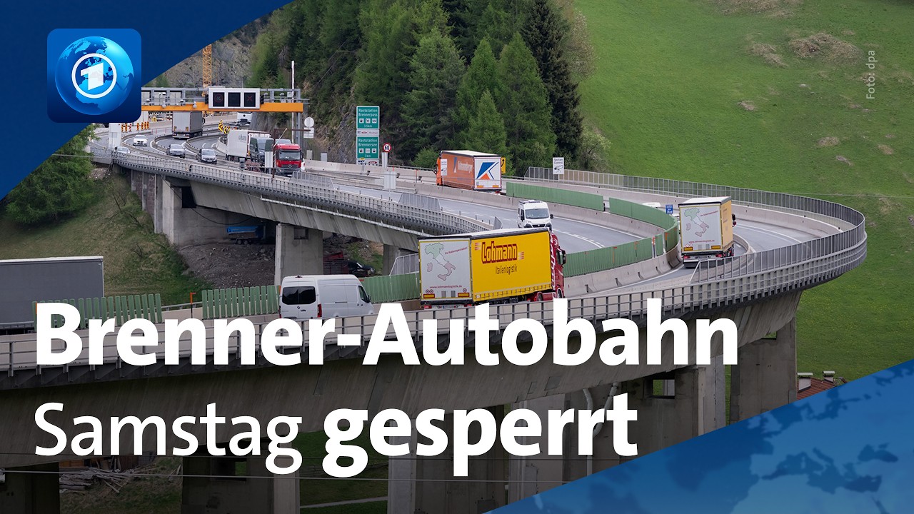 🌍 tagesschau24 Top-Thema, 29.5.26 | Demo auf Brenner-Autobahn