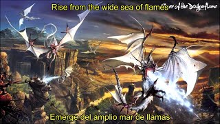 Rhapsody - Rise From The Sea Of Flames (Lyrics &amp; Sub. Español)