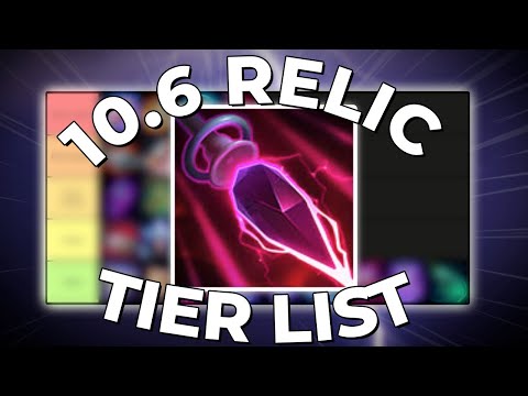 SMITE 10.6 SUPPORT RELIC TIER LIST!