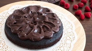 Crazy Cake with Chocolate Ganache Recipe by Home Cooking Adventure