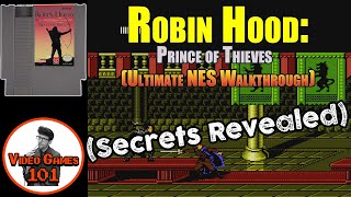 Robin Hood Prince of Thieves NES Walkthrough | Video Games 101 #robinhood #nes #videogames101
