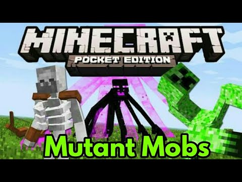 jayveexgaming - How to summon ALL MUTANT MOBS!! in Minecraft pe