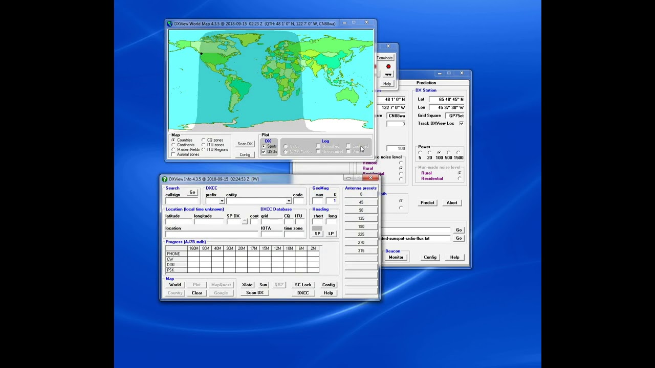 DXLab Suite Propagation View