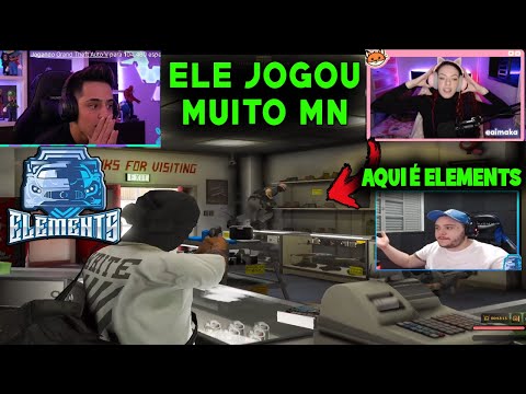 RC LUNA E ELEMENTS REAGINDO CONNOR FAZENDO SUA PRIMEIRA AMMU-NATION GTA RP