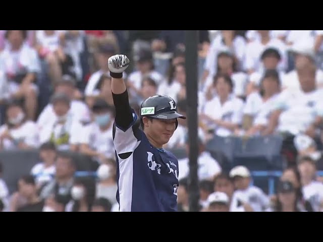 【6回表】チャンスをものにする!! ライオンズ・古賀悠斗 ライトへの勝ち越しタイムリー!!  2023年10月1日 千葉ロッテマリーンズ 対 埼玉西武ライオンズ