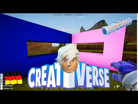 Creativerse: Tutorial Nr. 5 - Gegenstände färben