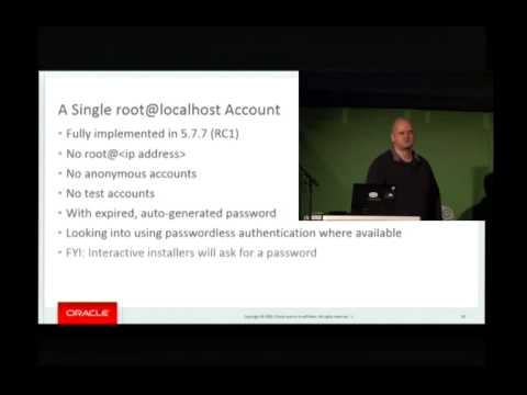 OSC15 - Georgi Kodinov - Secure Deployment Changes Coming in MySQL 5.7