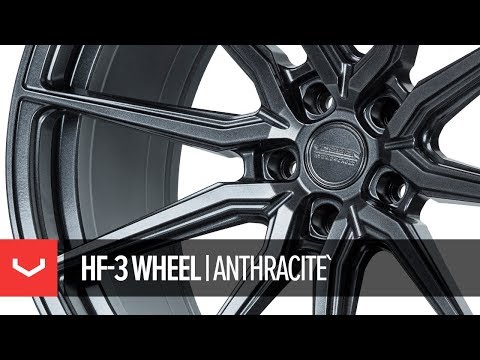Vossen Hybrid Forged HF-3 Wheel | Anthracite Custom Finish