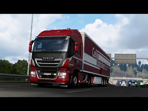 ETS2 1.38 ProMods 2.50 Iveco Hi-Way *The Celik Logistics Stories* Part 2/3 Wroclaw - Bern