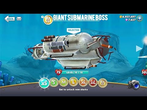 GIANT SUBMARINE BOSS (HUNGRY SHARK WORLD)