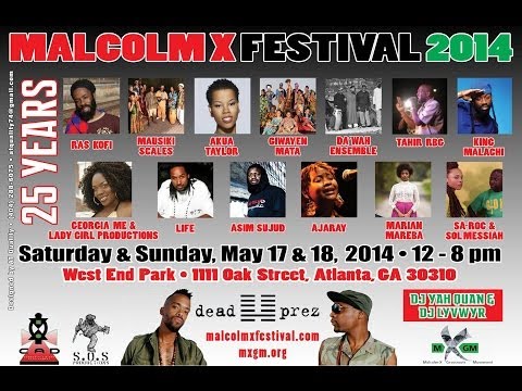 25th Annual Malcolm X Festival 2014 part 4 (Dead Prez)