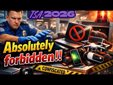 9 Electronics Are Getting Confiscated at TSA in 2026