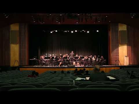 Santiago High School Concert Band - The Gladiator - 3/16/18 GGHS SCSBOA Festival