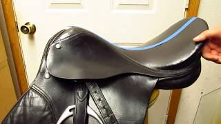 english saddle: true saddle measuring