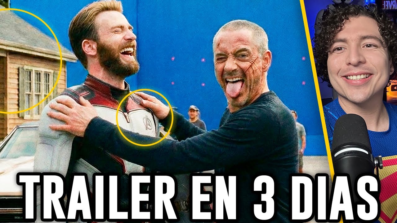 BOMBAZO! Primer Trailer Avengers Doomsday anunciado en 3 días y Endgame se conecta con esta escena..