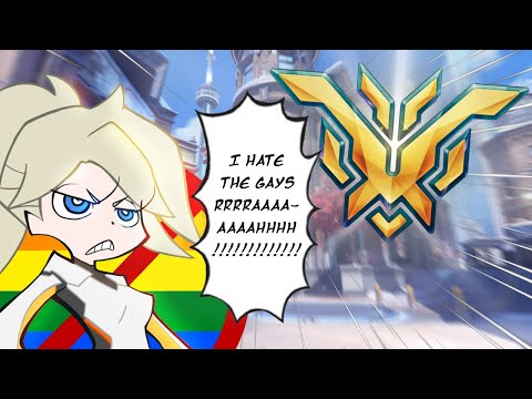 LOUD Argument With A HOMOPHOBIC Mercy Main (Overwatch Competitive Toxicity)