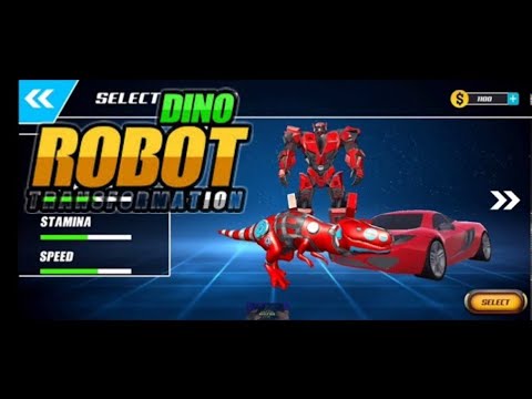 Dino Robot Car Game| Ultimate Dino Robot Transform| Android 2020 Gameplay