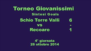 preview picture of video '2014 10 26 Schio Torre Valli vs Recoaro goals 6-1'