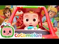 Grocery Store Fruit Chase Apples Bananas Shopping Cart Song CoComelon Nursery Rhymes