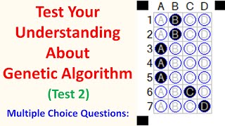 Test Your Understanding About Genetic Algorithm (Test 2)
