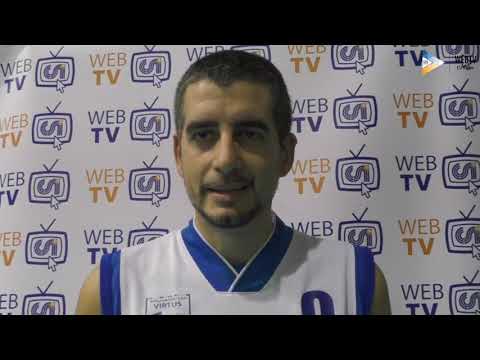 Intervista Marco Pustorino Virtus Bovisio   S Andrea Basket WEB TV CSI Eccellenza Basket