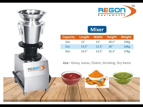 Tilting Heavy Duty Mixer Grinder 5LTRS