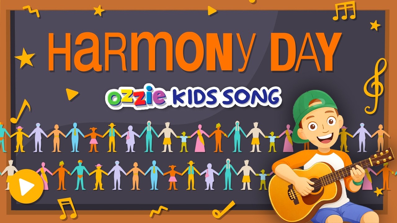 Harmony Day Song for School | Learn About Kindness & Inclusion with Ozzie