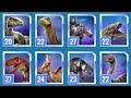 MY ALL OMEGA TEAM!!! (JURASSIC WORLD ALIVE)