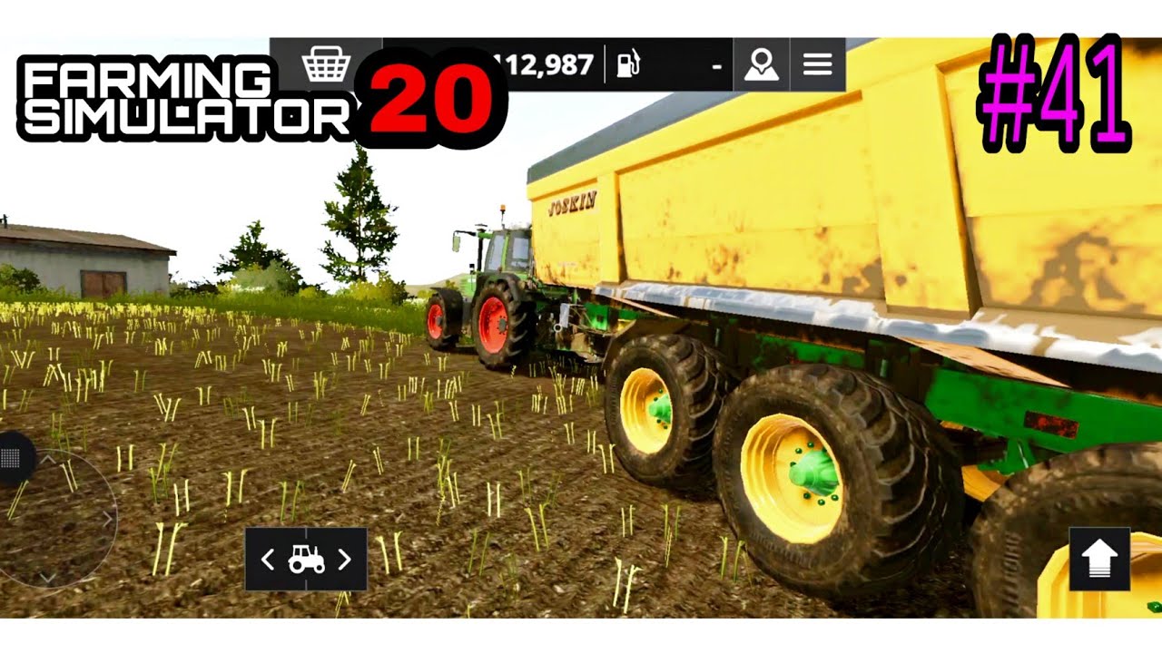 Farming Simulator 20 Harvesting Canola timelapse  // fs20 gameplay // #spgaming #gaming #games #fs20