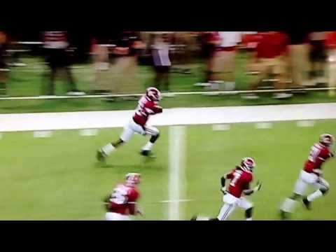 Alabama Crimson Tide First Touchdown Of The Year - (8-31-13)
