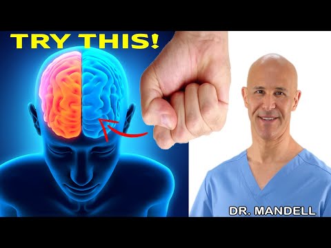 Clench Right Hand Than Left...Your Brain Will Never Forget (Memory Power) Dr. Mandell