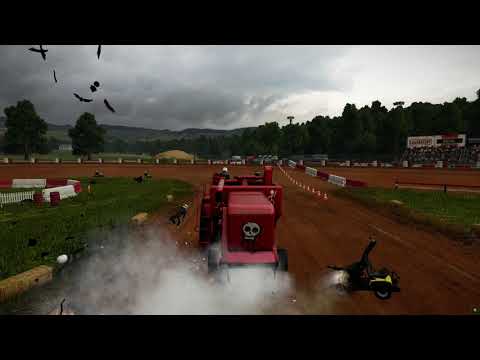 Wreckfest - Harvester on Bloomfield Speedway - Figure 8 - 00.38.400 Gold