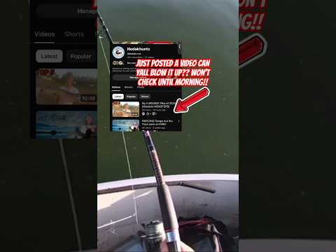 CAN YALL BLOW IT UP?? #blowthisaccountup #fishing #dontletthisflop #subscribetomychannel #fyp