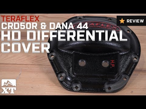 Jeep Wrangler Teraflex CRD50R And Dana 44 HD Differential Cover (1987-2017 YJ, TJ, JK) Review