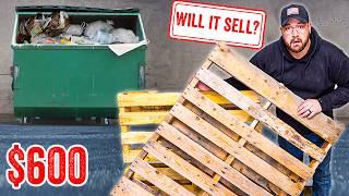 I TESTED 'Turning A FREE Pallet Into A $600 Table'