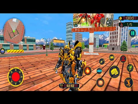 Bumblebee New Transformers Game 2020 - Helicopter Car Robot Bike Transform - Android Gameplay FHD