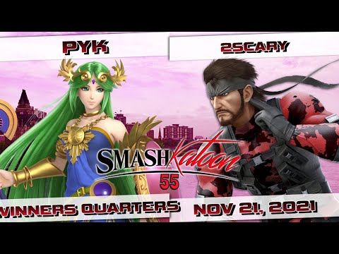 PYK (Palutena) vs. 2Scary (Snake) - Winners Quarters - Smashkatoon 55