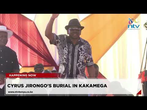 James Orengo's full speech at Cyrus Jirongo's burial