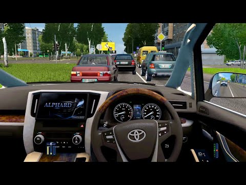 City Car Driving - Toyota Alphard | Normal Driving