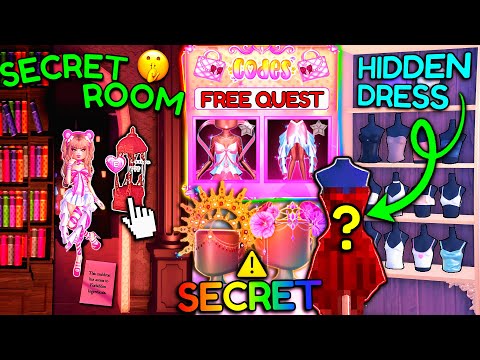 SECRETS You MISSED In The VALENTINES UPDATE! Items, Hidden LOCATIONS & CODES! | Dress To Impress