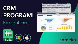 Excel'de CRM Programı | Müşteri Takip Programı | Hazır Şablon