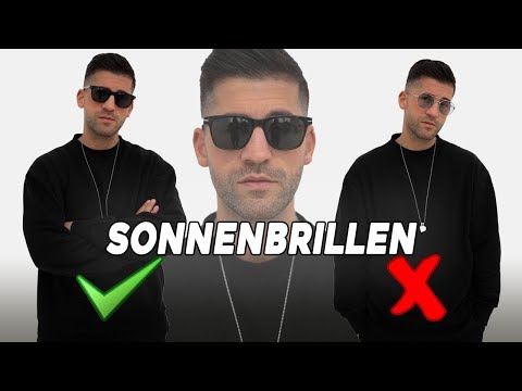 Sonnenbrillen Guide für Männer | Welche Brille passt zu meinem Gesicht? | Kosta Williams