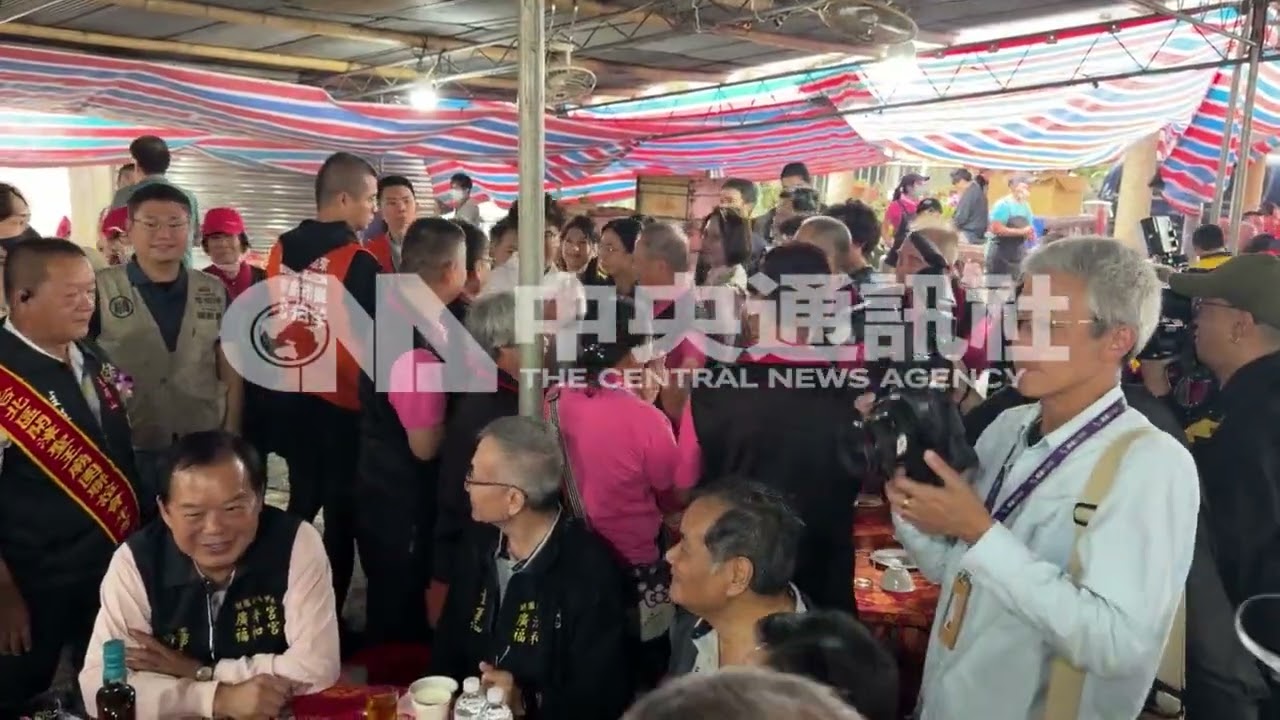 沈伯洋在平等里出席台灣開漳聖王廟團聯誼大會