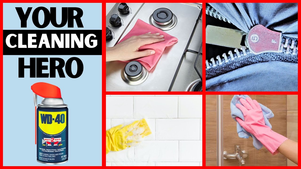 Brilliant WD-40 Hacks You Can Use Around the House