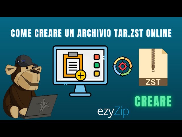 Come creare archivi TAR.ZST online